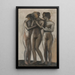 Reproduction of the painting Les trois Grâces - Constant Permeke
