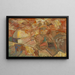 La Moisson dans le Devonshire - Constant Permeke — framed artwork on a wall