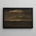 Paisaje oscuro - Constant Permeke — cuadro enmarcado en la pared