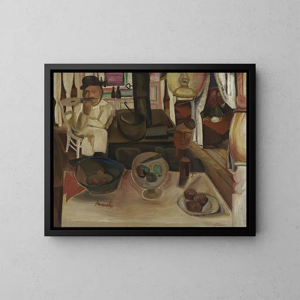 Soporte de pastelería - Constant Permeke — cuadro enmarcado en la pared