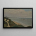 Paisaje marino - Constant Permeke — cuadro enmarcado en la pared