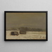 Paisaje nevado - Constant Permeke — cuadro enmarcado en la pared
