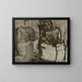 Vêpres - Constant Permeke — cuadro enmarcado en la pared