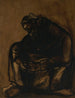 Mujer en oración - Constant Permeke — vista de la obra