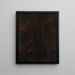 Self-portrait Painting - Constant Permeke — framed artwork on a wall
