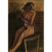 Nu sentado - Constant Permeke — vista de la obra