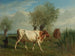 Two cows in a pasture - Constant Troyon — artwork view