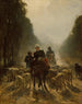 The Road to the Market - Constant Troyon — artwork view
