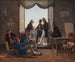 A group of Danish artists in Rome - Constantin Hansen — artwork view