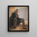 Martinus Rørbye - Constantin Hansen — cuadro enmarcado en la pared
