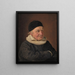 Pasteur Jens Bindesbøll - Constantin Hansen — framed artwork on a wall