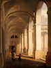 Portique del castillo de Christiansborg Copenhague - Constantin Hansen — vista de la obra