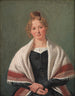 Retrato de Hanne Wanscher née Wegener - Constantin Hansen — vista de la obra