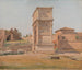 L'arc de Titus à Rome - Constantin Hansen — artwork view