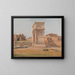 L'arc de Titus à Rome - Constantin Hansen — framed artwork on a wall