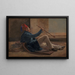 L'arquitecto Gottlieb Bindesbøll - Constantin Hansen — cuadro enmarcado en la pared