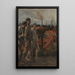 Return of the Miners - Constantin Meunier — framed artwork on a wall