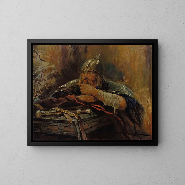 El Bogatyr - Constantin Westchiloff — cuadro enmarcado en la pared