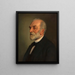 Gerhard von Breuning 1818 - 1892, médico y cirujano - Constanze von Breuning — cuadro enmarcado en la pared