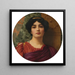 Contemplation - John William Godward — framed artwork on a wall