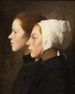 Portrait of Two Girls - Continental School — artwork view