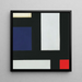Contracomposition IV - Theo van Doesburg — framed artwork on a wall