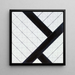 Contra-composición VI - Theo van Doesburg — cuadro enmarcado en la pared