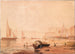 Westminster Bridge London reconstructed in 1862 - Copley Fielding — artwork view