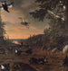 Coqs noirs au sol - David Klcker Ehrenstrahl — artwork view