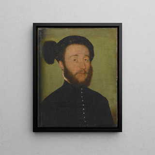 Corneille de Lyon - Portrait of Ren du Puy du Fou.webp