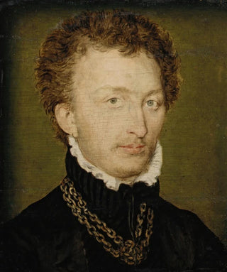 Corneille de Lyon - Portrait of a Man with a Gold Chain.webp