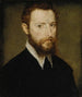 Retrato de un hombre con cuello puntiagudo - Corneille de Lyon — vista de la obra