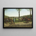 Fair of Horses on the Maliebaan in The Hague - Cornelis Albertus Johannes Schermer — framed artwork on a wall