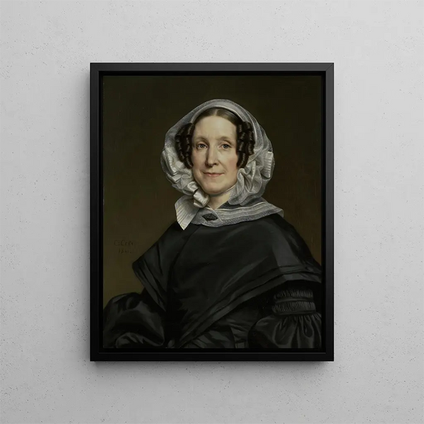 Aryna van der Pot 1786-1850 esposa de N. J. A. C. Hoffmann - Cornelis Cels — cuadro enmarcado en la pared