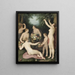 Pomona receiving the fruit harvest - Cornelis Cornelisz van Haarlem — framed artwork on a wall