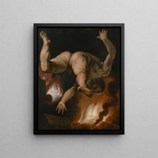 Cornelis Cornelisz Van Haarlem - The Fall of Ixion.webp