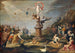 La Fortuna distribuyendo sus dádivas - Cornelis de Baellieur — vista de la obra