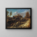 The hollow path - Cornelis Huysmans — framed artwork on a wall