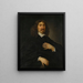 retrato de John Hamilton, 1er Lord Bargany - Cornelis Jonson van Ceulen — cuadro enmarcado en la pared