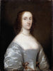 Retrato de una dama en blanco - Cornelis Jonson van Ceulen — vista de la obra