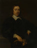 Retrato de un hombre - Cornelis Jonson van Ceulen — vista de la obra