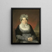 Mme Brak Haskenhoff - Cornelis Kruseman — cuadro enmarcado en la pared