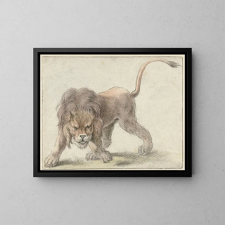 Cornelis Saftleven - Lion.webp