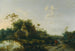 paisaje con personajes pasando cerca de una cabaña y un estanque - Cornelis Snellinck — vista de la obra