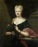 Portrait painting of Maria Magdalena Stavenisse, wife of Jacob de Witte d'Elkerzee, counselor of Zierikzee - Cornelis Troost — artwork view