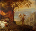 Cimon e Ifigenia - Cornelis van Poelenburch — vista de la obra