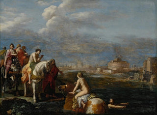 Cornelis Van Poelenburch - The Flight of Cloelia.webp