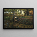 Une cour de ferme - Cornelis Vreedenburgh — framed artwork on a wall