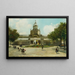 Frederiksplein con Palacio para Volksvlijt - Cornelis de Bruin — cuadro enmarcado en la pared