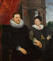 Retrato de un padre con su hijo - Cornelis de Vos — vista de la obra